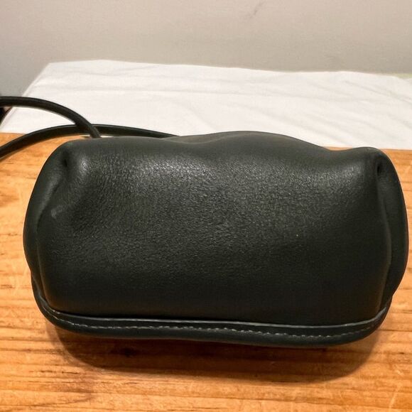 Vintage Coach Green Everette Leather Crossbody Bag Style No 9934 RARE GREEN - Picture 4 of 15